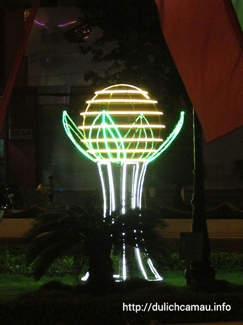 Đèn trang trí đường phố Cà Mau